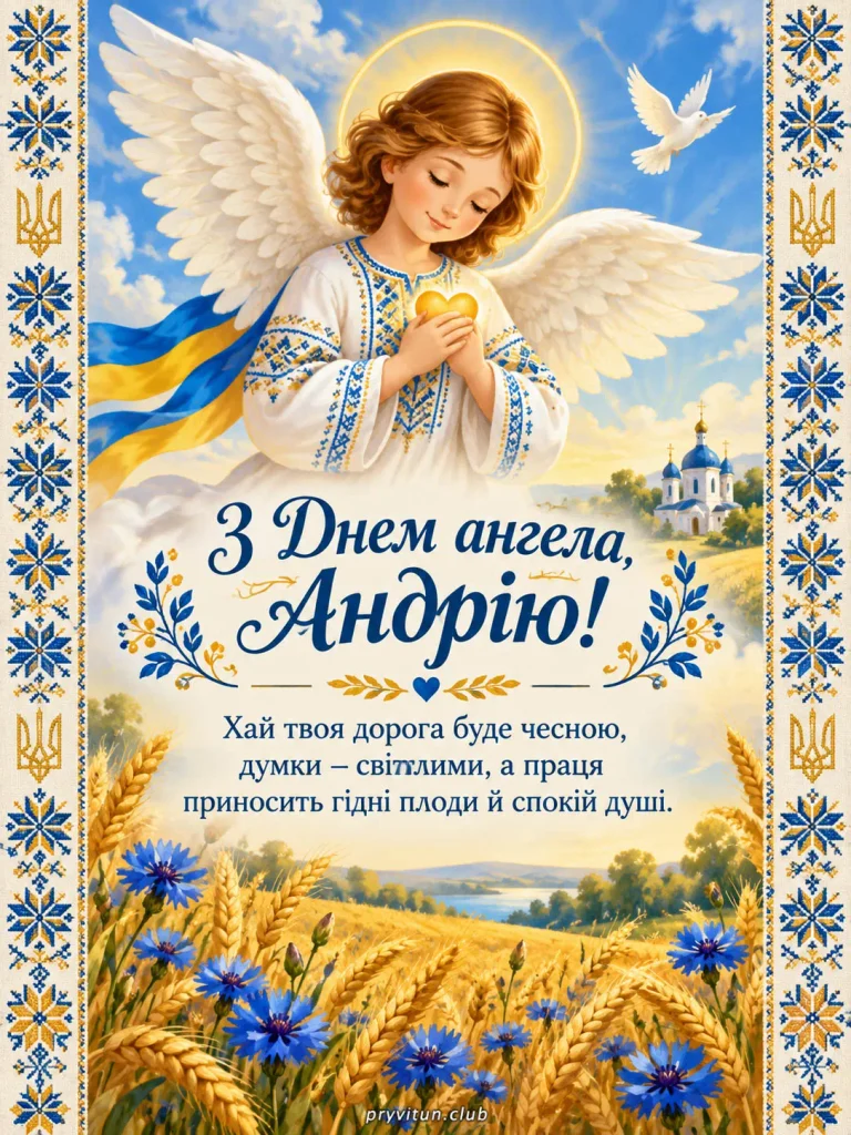 Вітаю з Днем Андрія