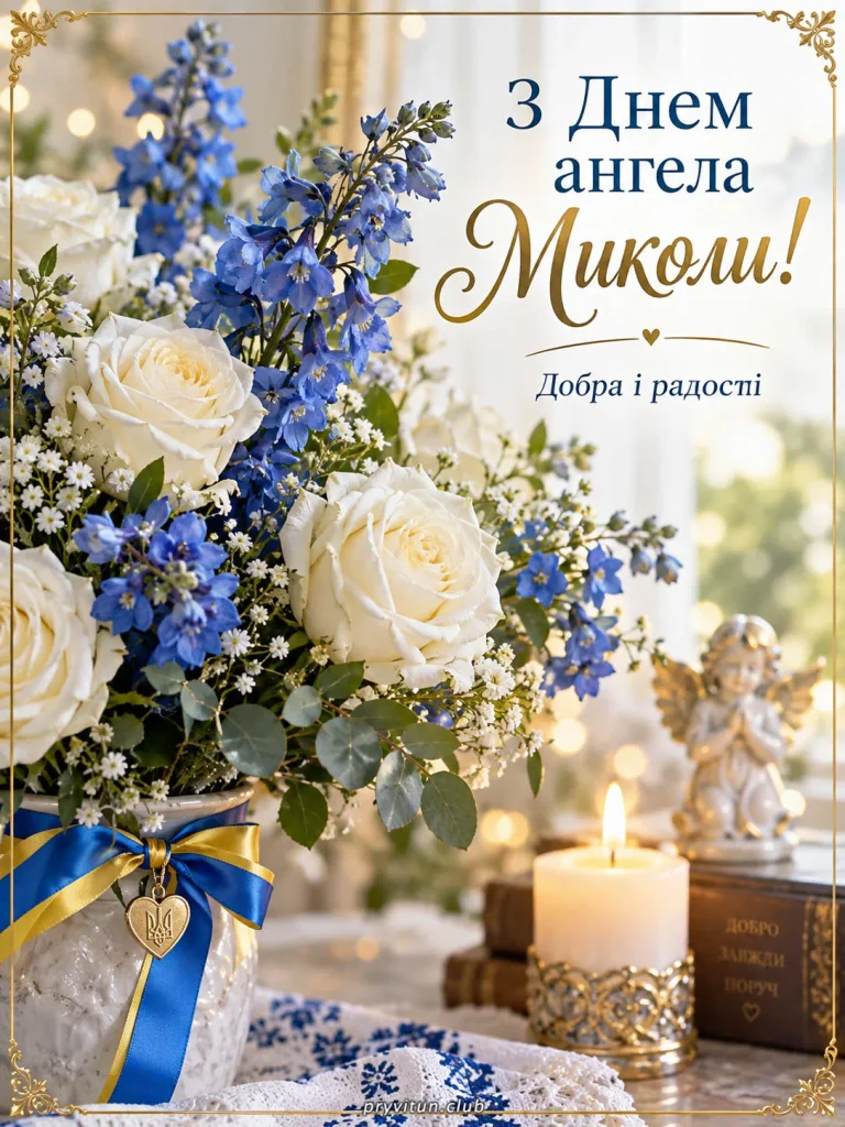Вітаю з Днем ангела, Миколо