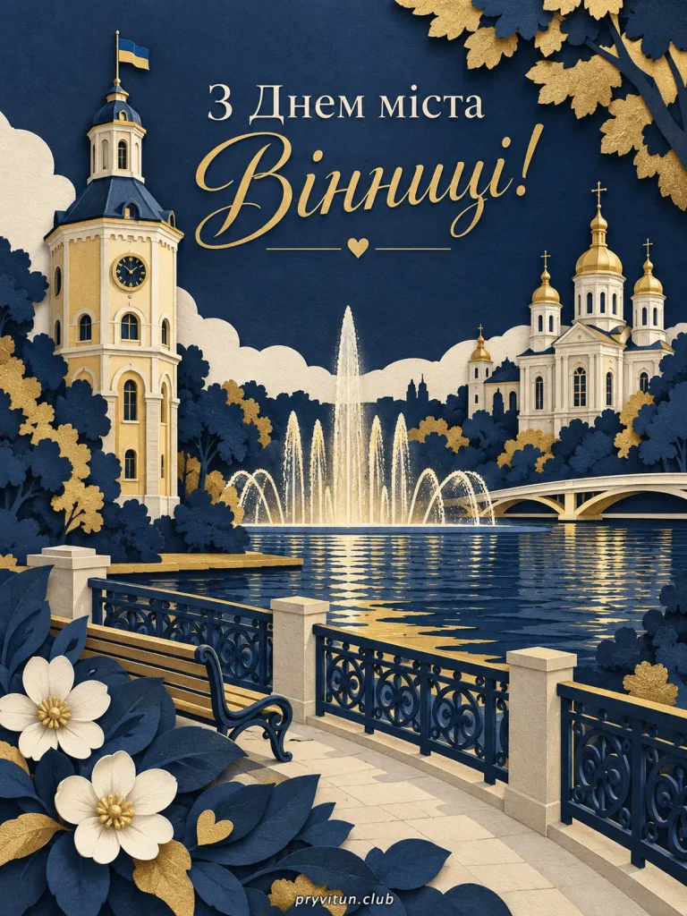 Вітаю з Днем міста Вінниці