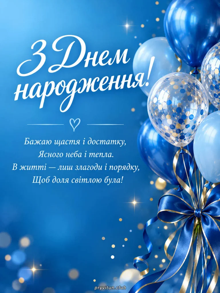Вітаю з Днем народження