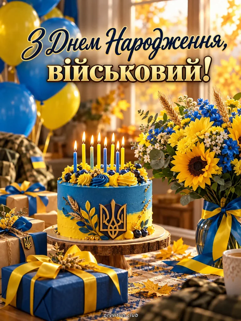 Вітаю з Днем народження, захиснику