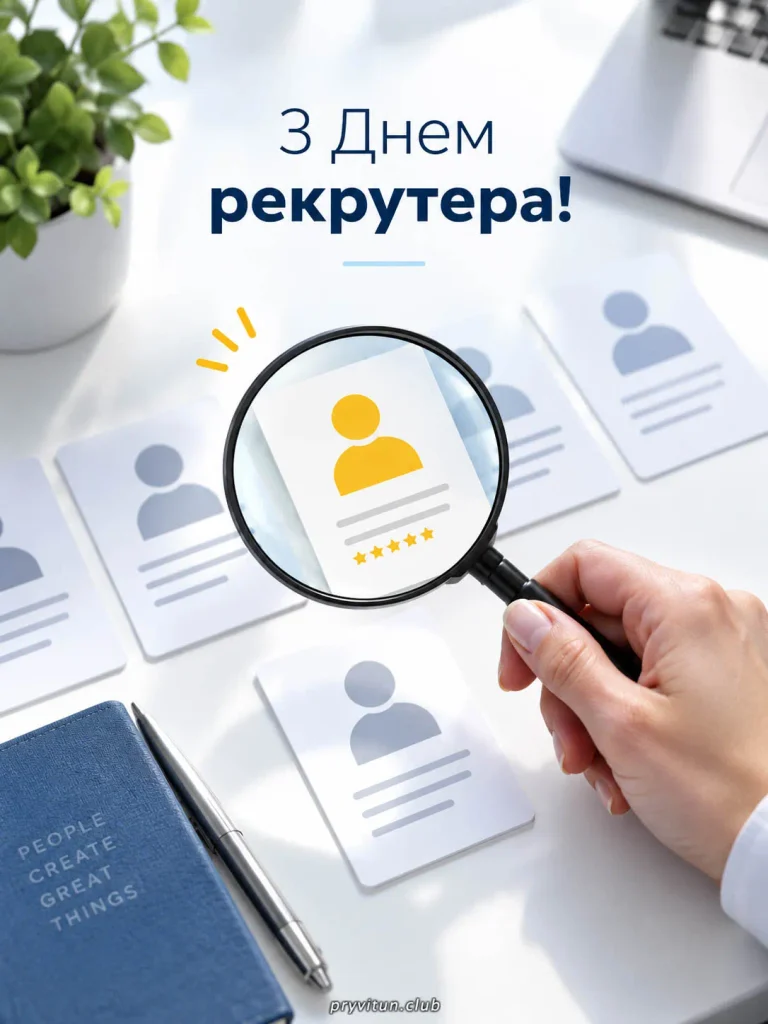 Вітаю з Днем рекрутера