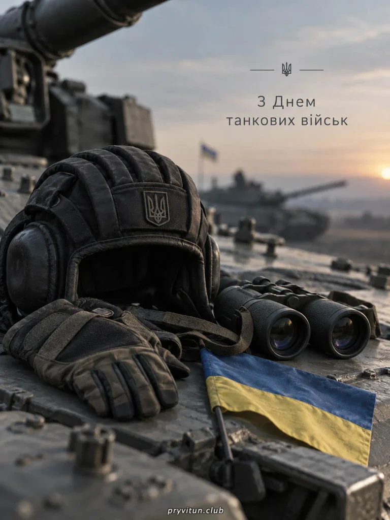 Вітаю з Днем танкових військ