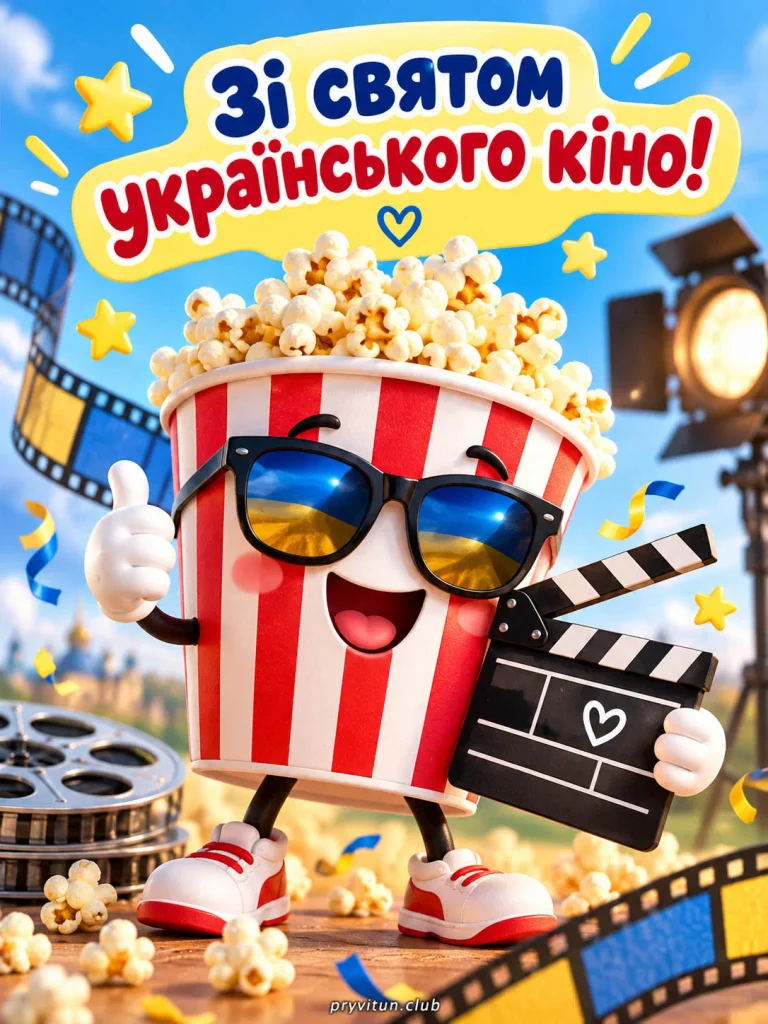 Вітаю з Днем Українського Кіно