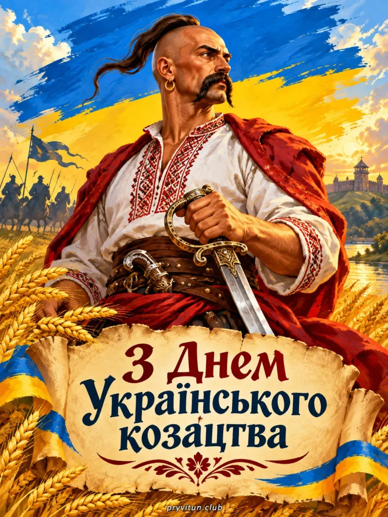 Вітаю з Днем українського козацтва