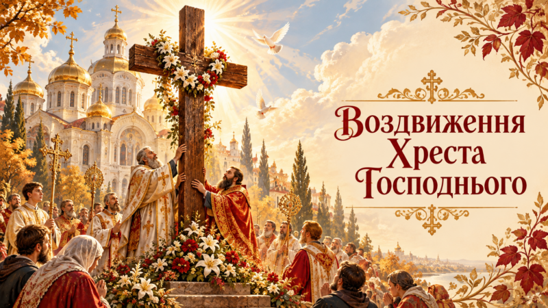 Воздвиження Хреста Господнього: історія, традиції та вітання