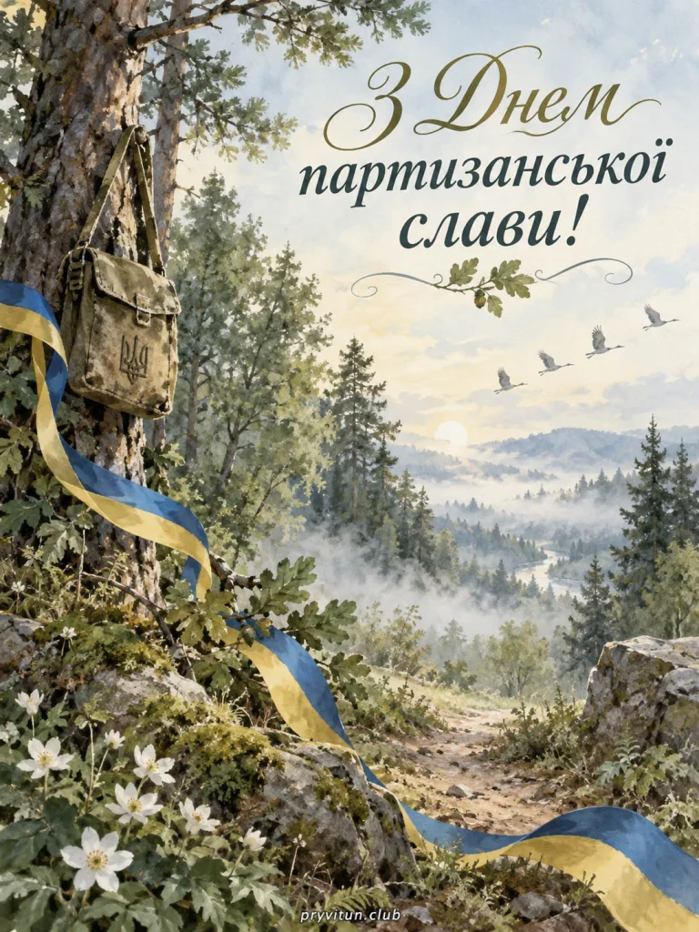Вшановуємо мужність і героїзм партизанів