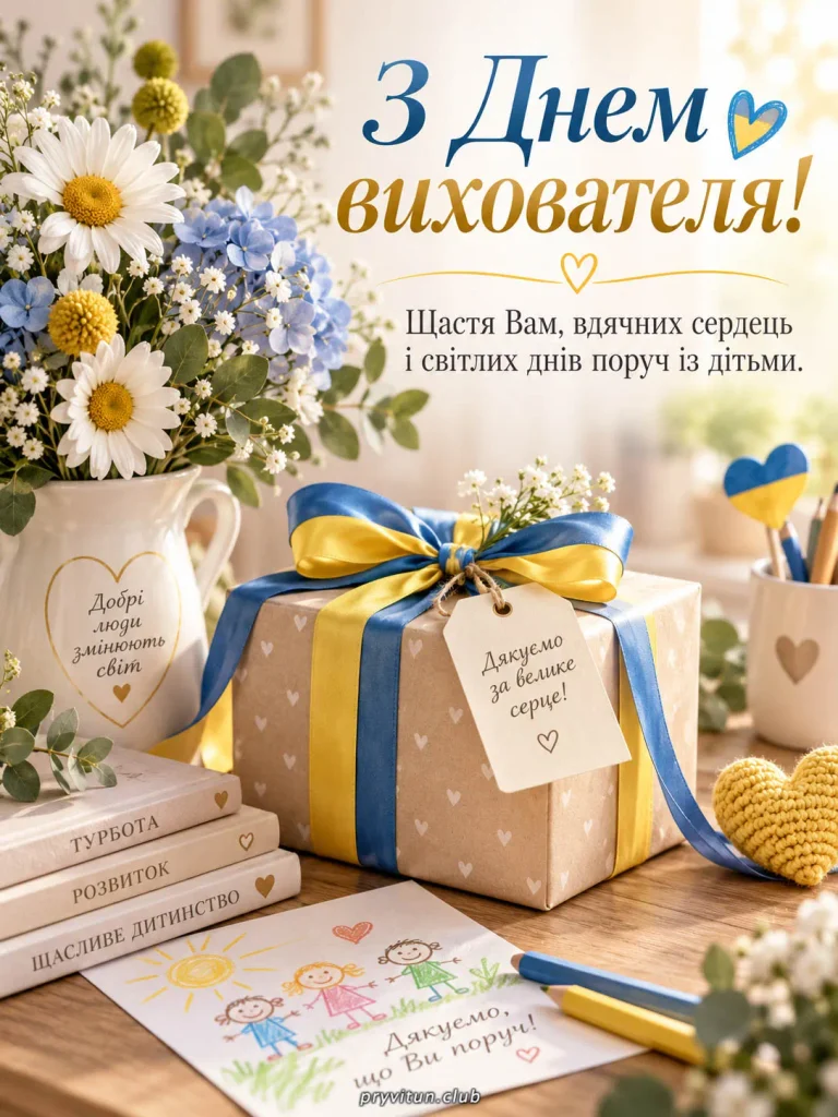 Вихователям — терпіння, сил та наснаги