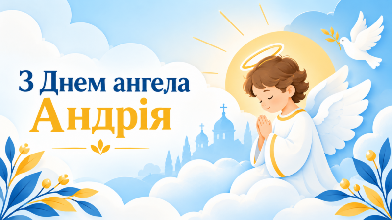 З Днем ангела Андрія: гарні картинки та привітання