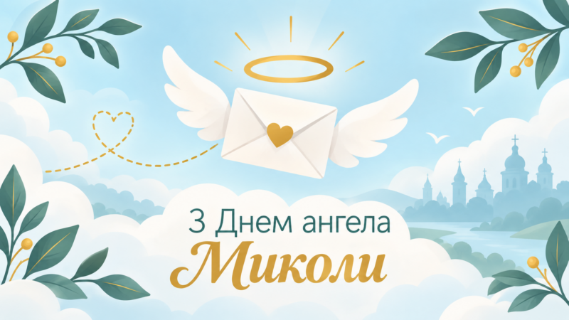 З Днем ангела Миколи: картинки, побажання та вітання