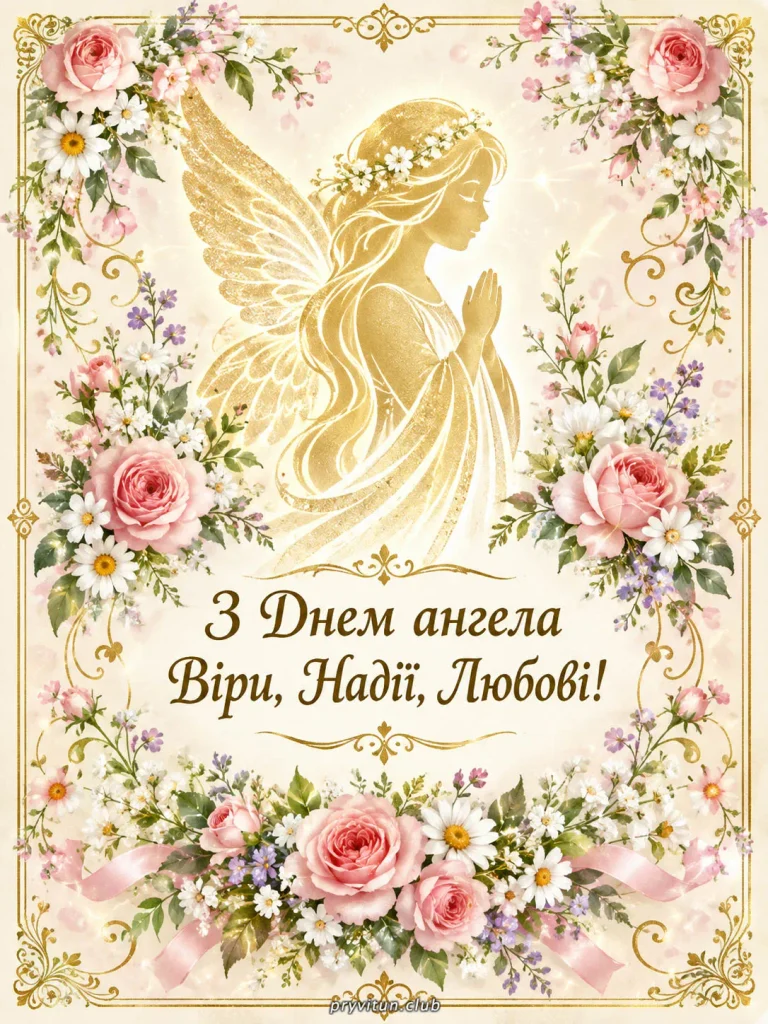 З Днем ангела та мирного неба