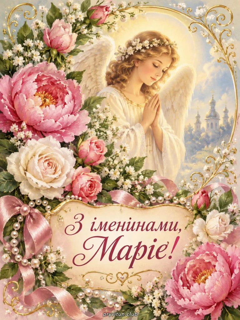 З Днем ангела та світлої долі, Маріє