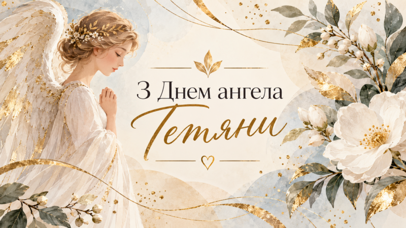 З Днем ангела Тетяни: красиві картинки та привітання