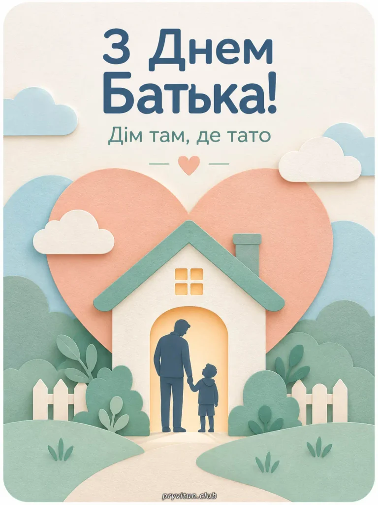 З Днем Батька та мирного неба