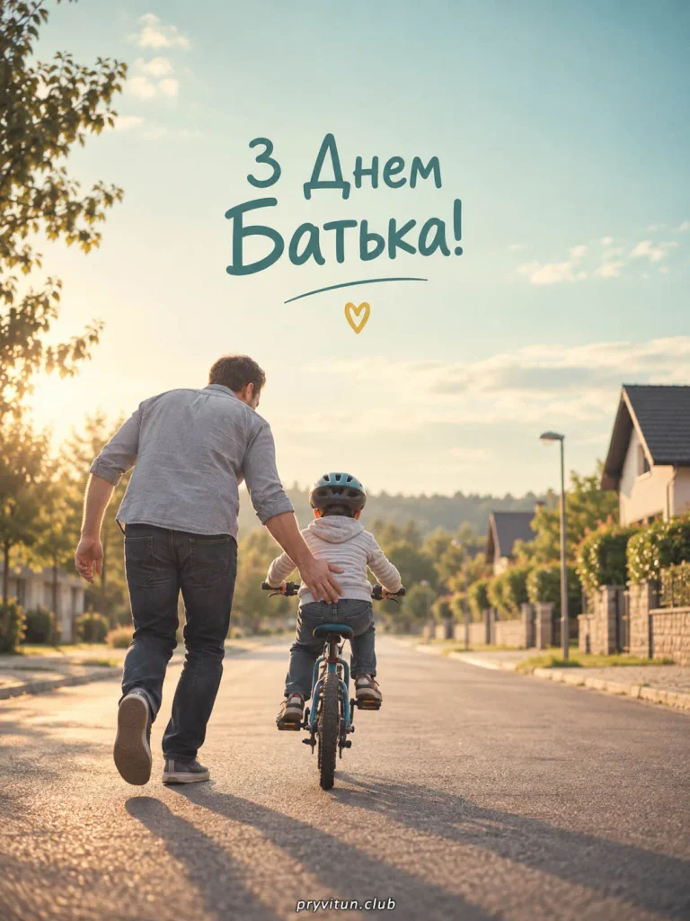 З Днем Батька з любов'ю та вдячністю