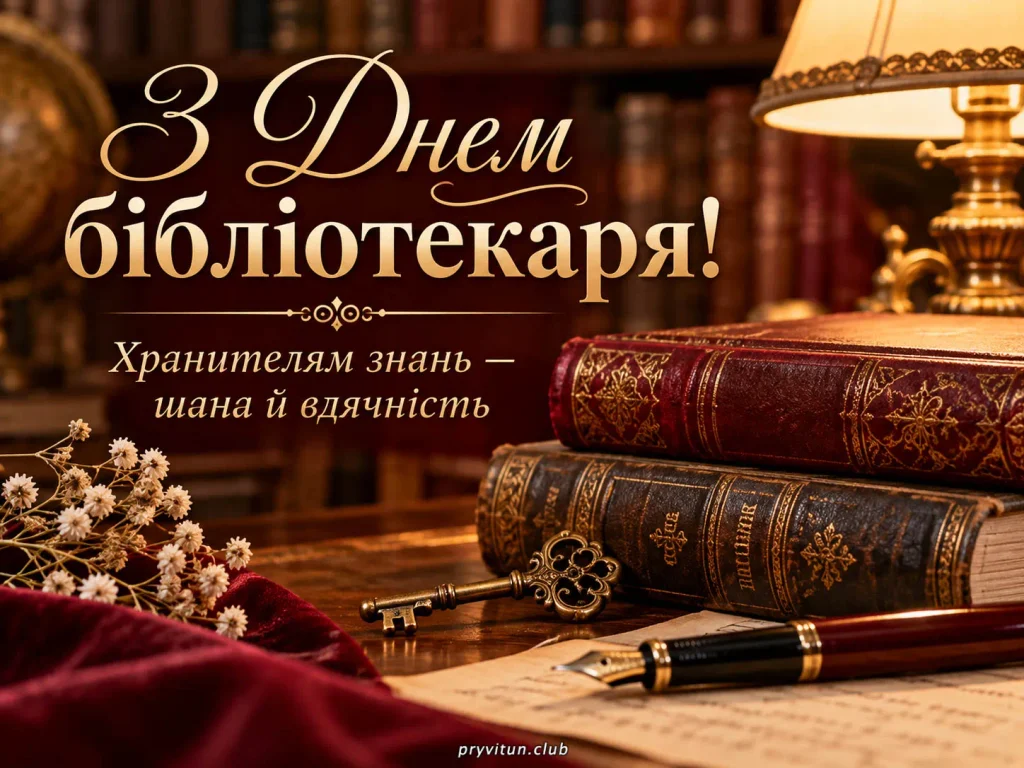 З Днем бібліотек та мирного неба