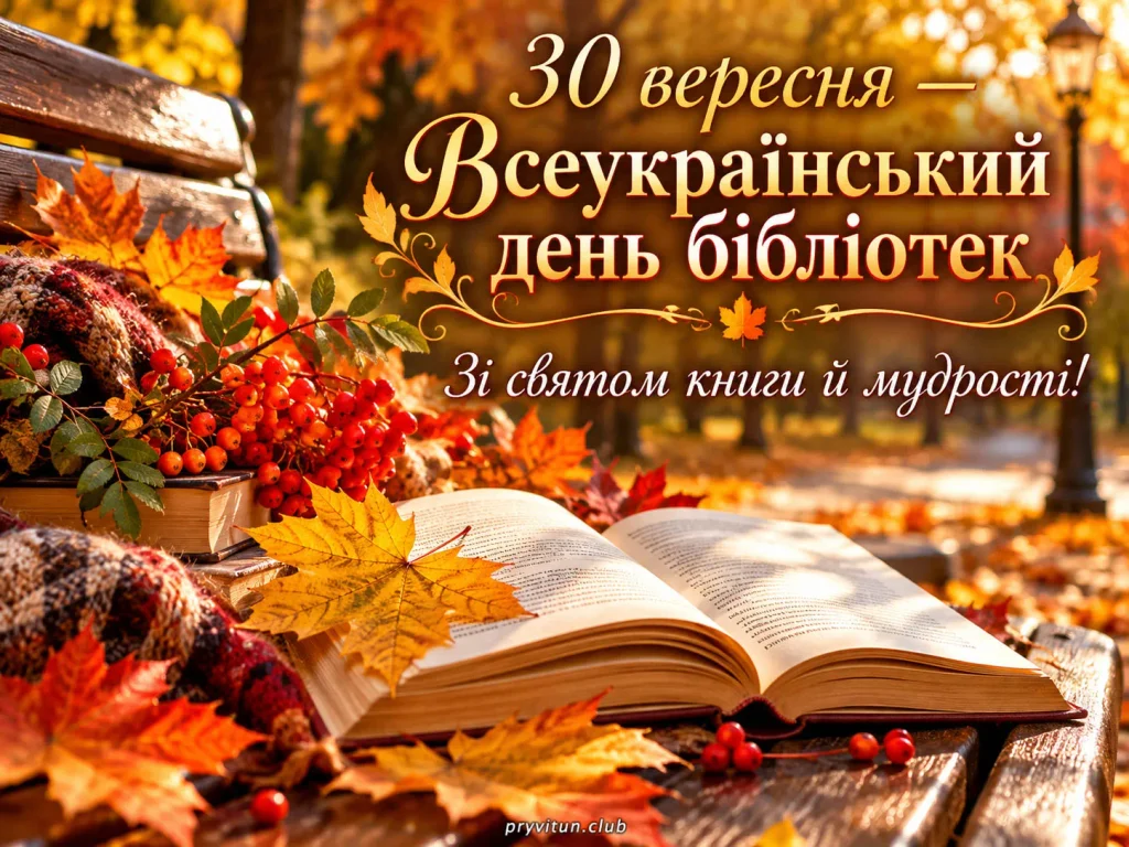 З Днем бібліотекаря України