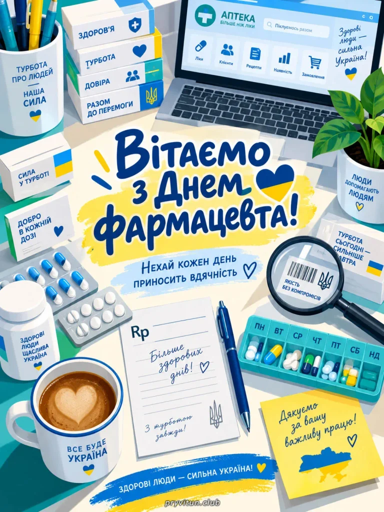 З Днем фармацевта від щирого серця