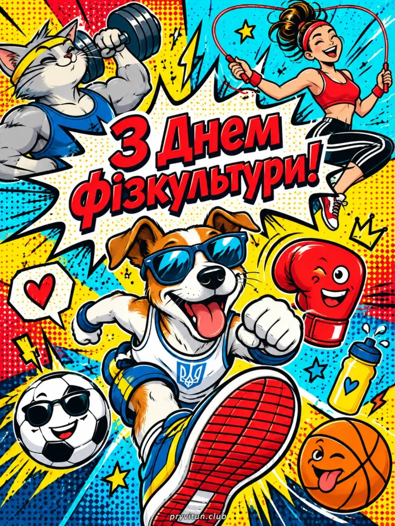 З Днем фізкультури та активного життя
