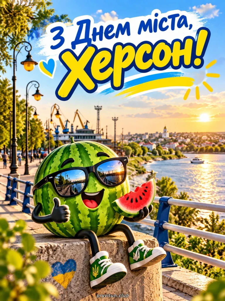 З Днем Херсона від щирого серця
