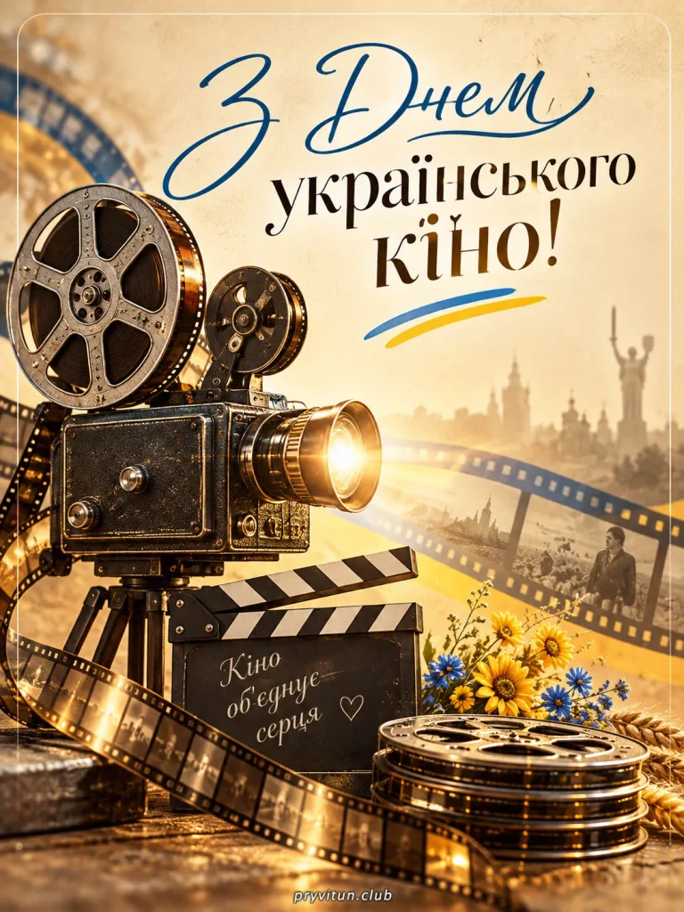 З Днем Кіно та творчих звершень