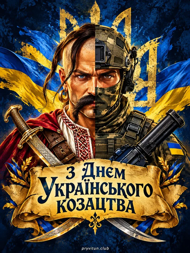 З Днем козацтва та любові до України