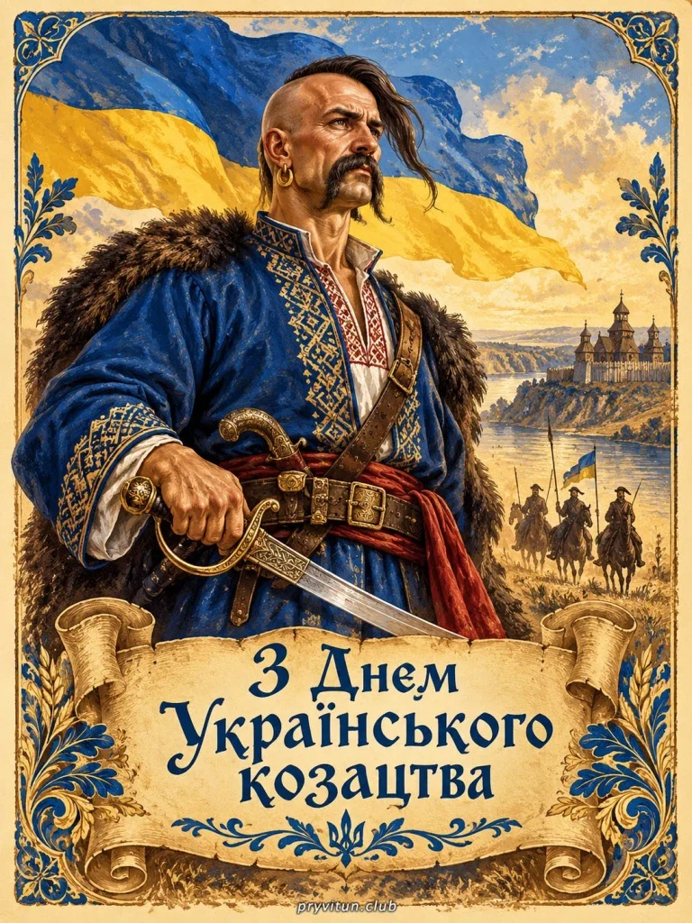 З Днем козацтва та мирного неба