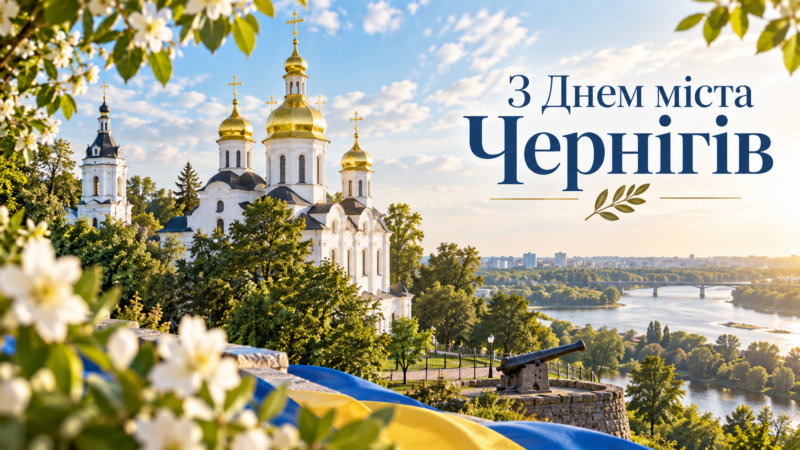 З Днем міста Чернігів: картинки та привітання