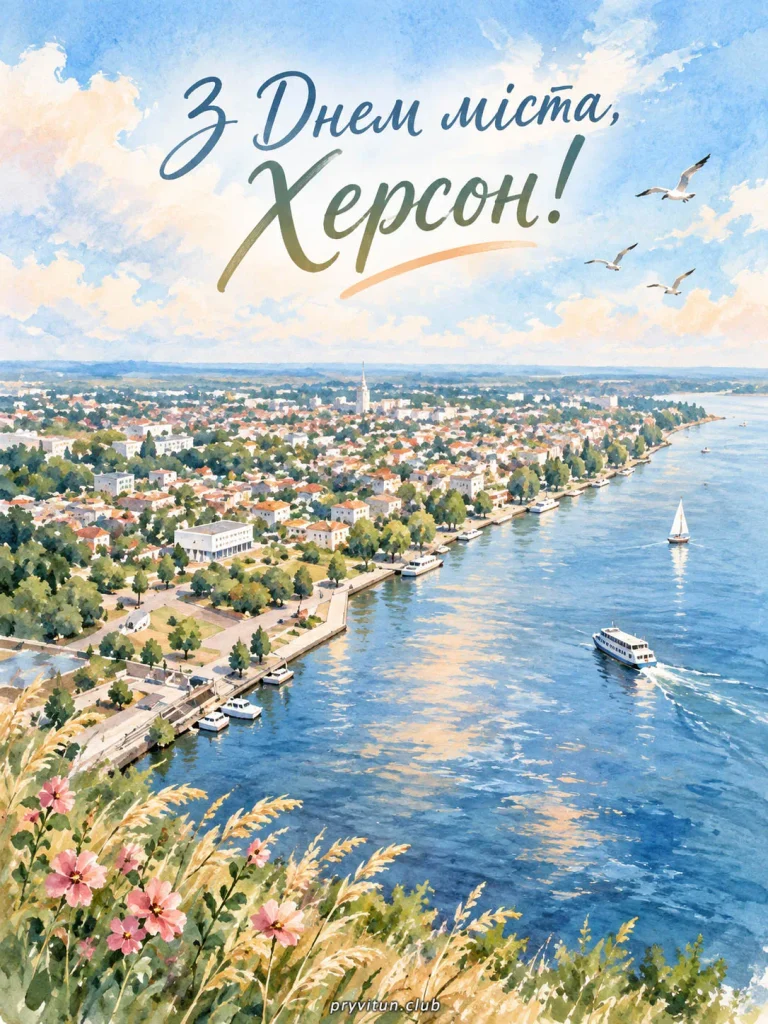 З Днем міста Херсон