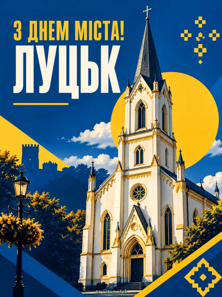 З Днем міста Луцька від щирого серця