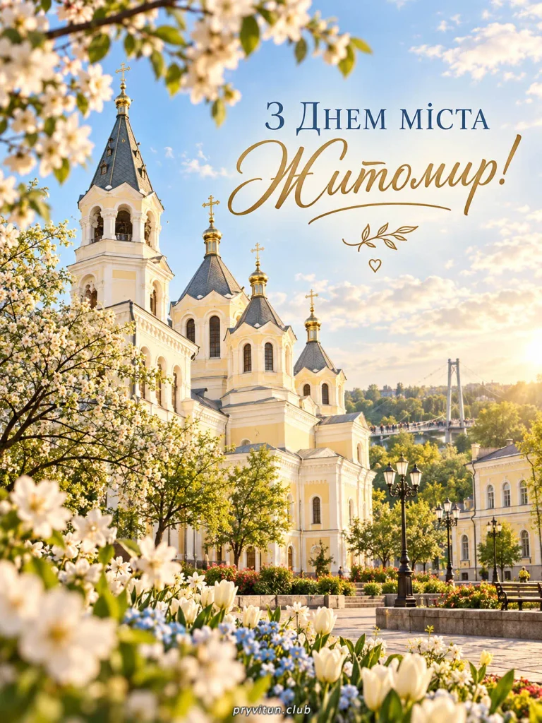 З Днем міста Житомир