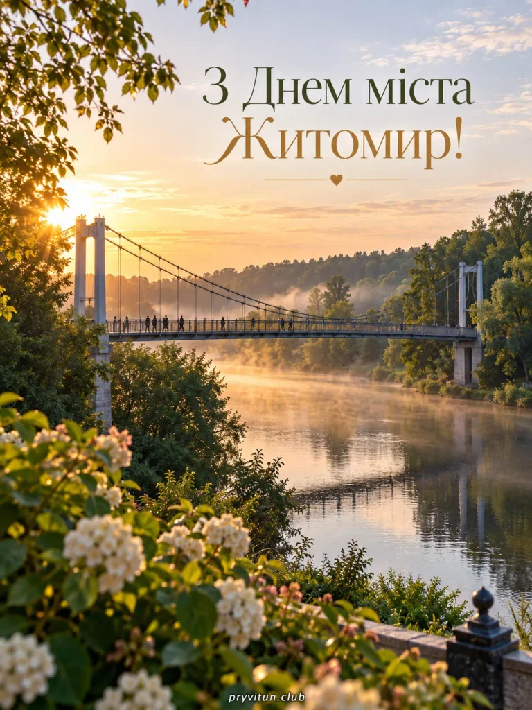 З Днем міста Житомира від щирого серця