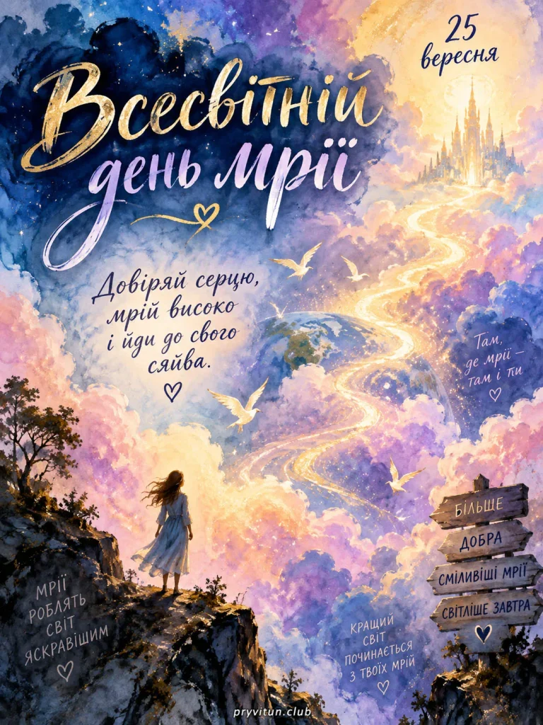 З Днем мрії