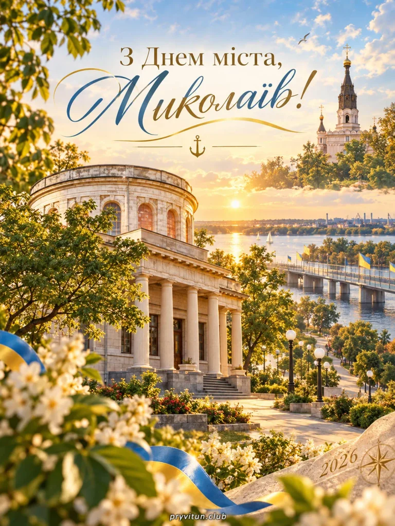 З Днем Миколаєва та світлого майбутнього
