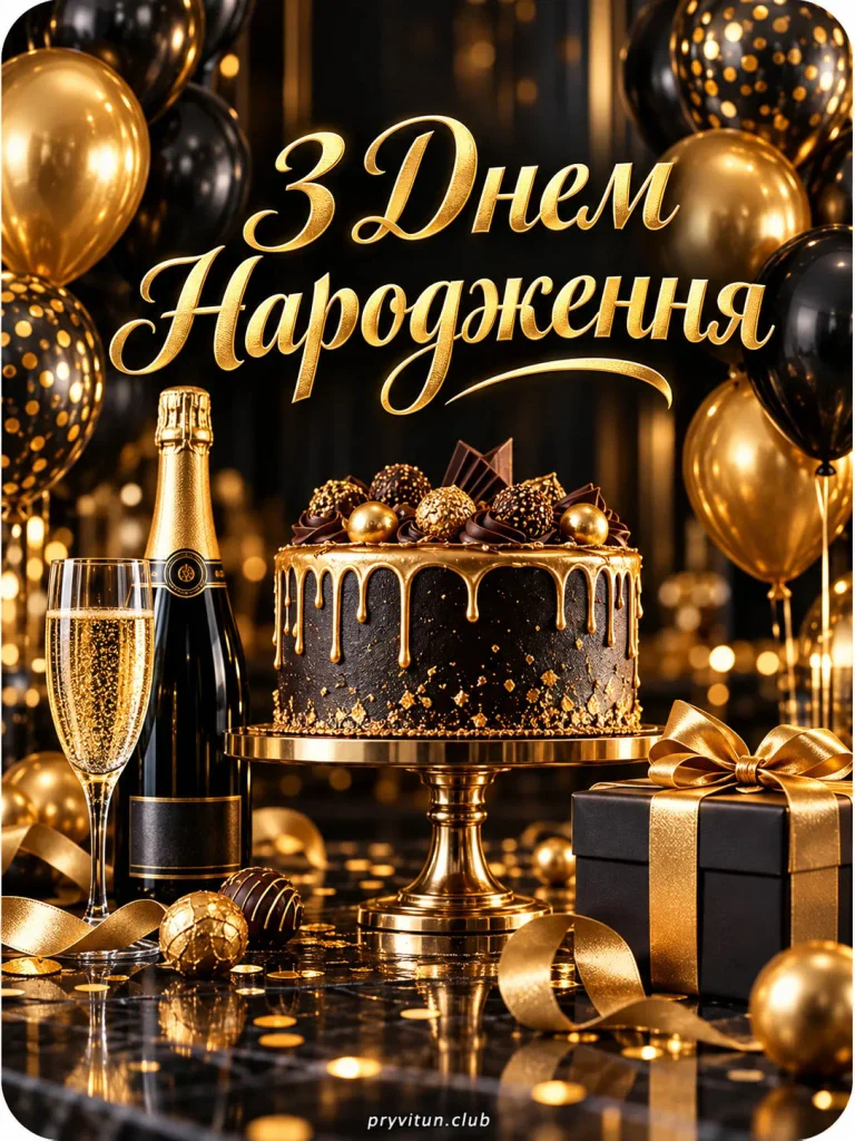 З Днем народження, будь завжди на висоті