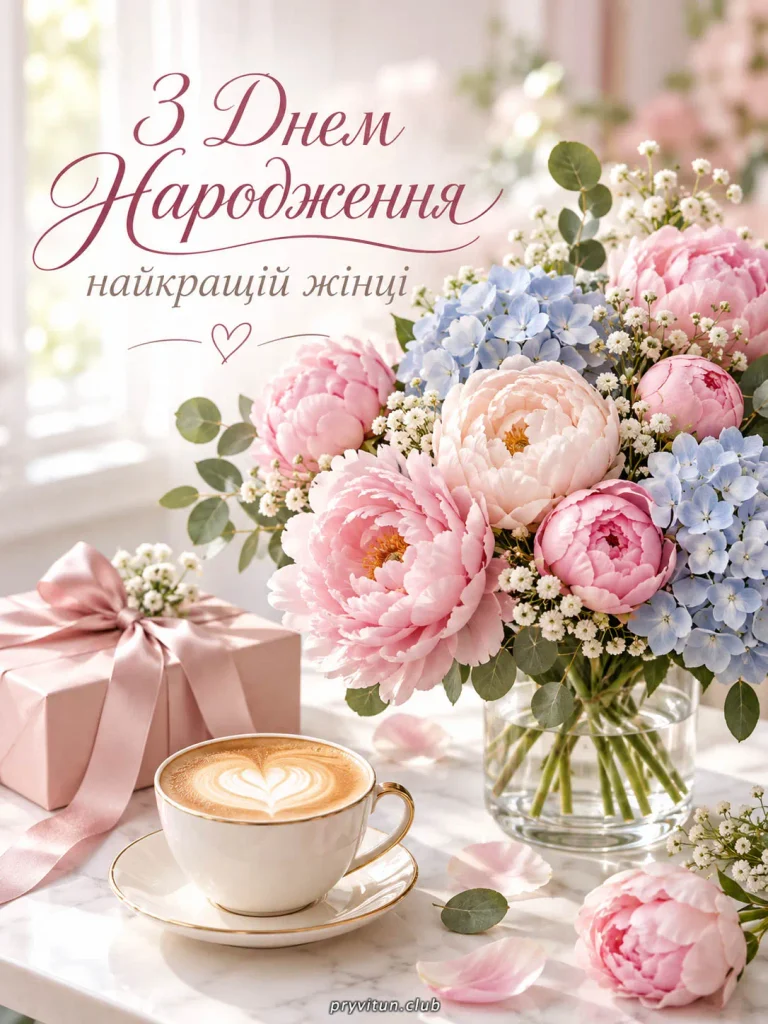З Днем народження, чарівна жінко