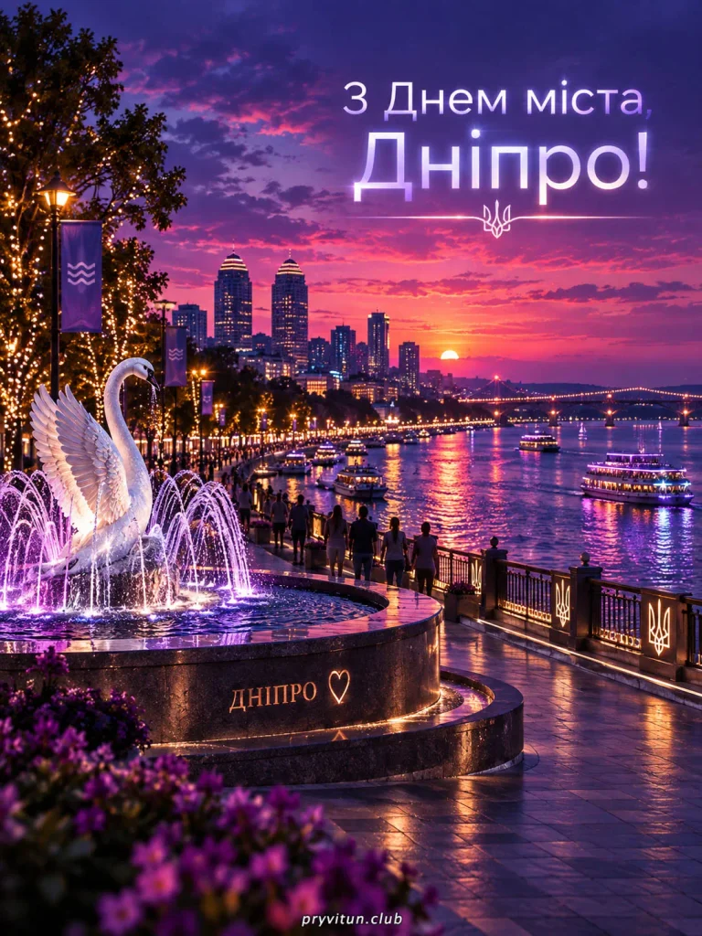 З Днем народження, Дніпре