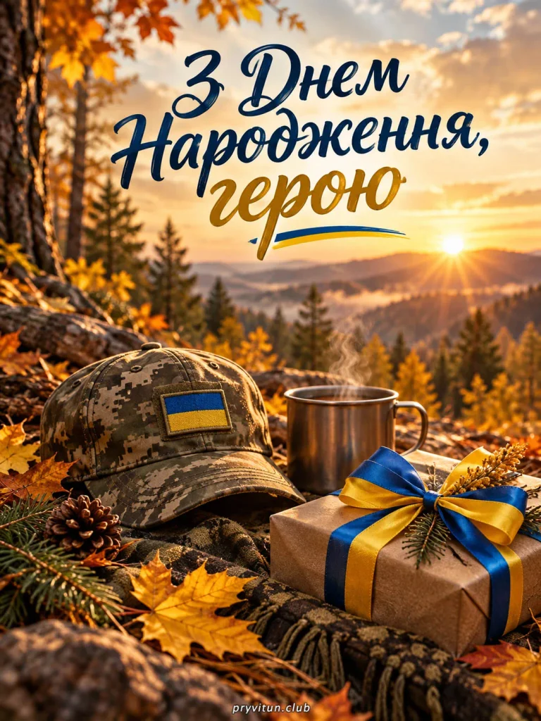 З Днем народження, мужній захиснику