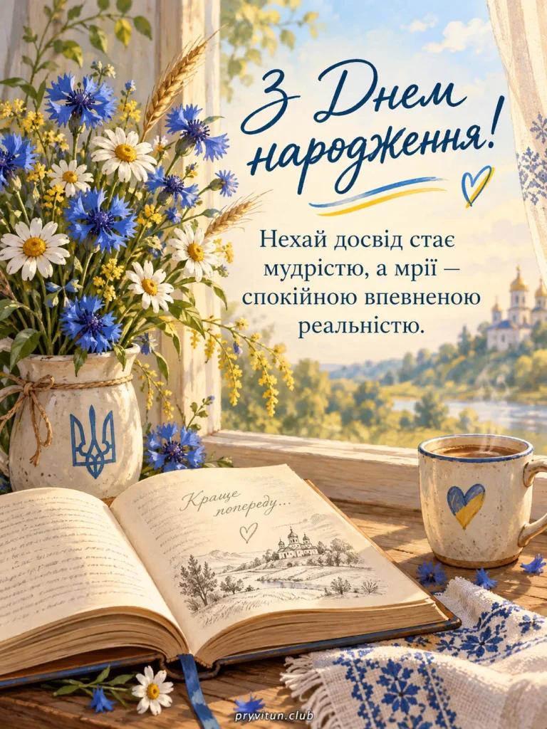 З Днем народження та душевного спокою