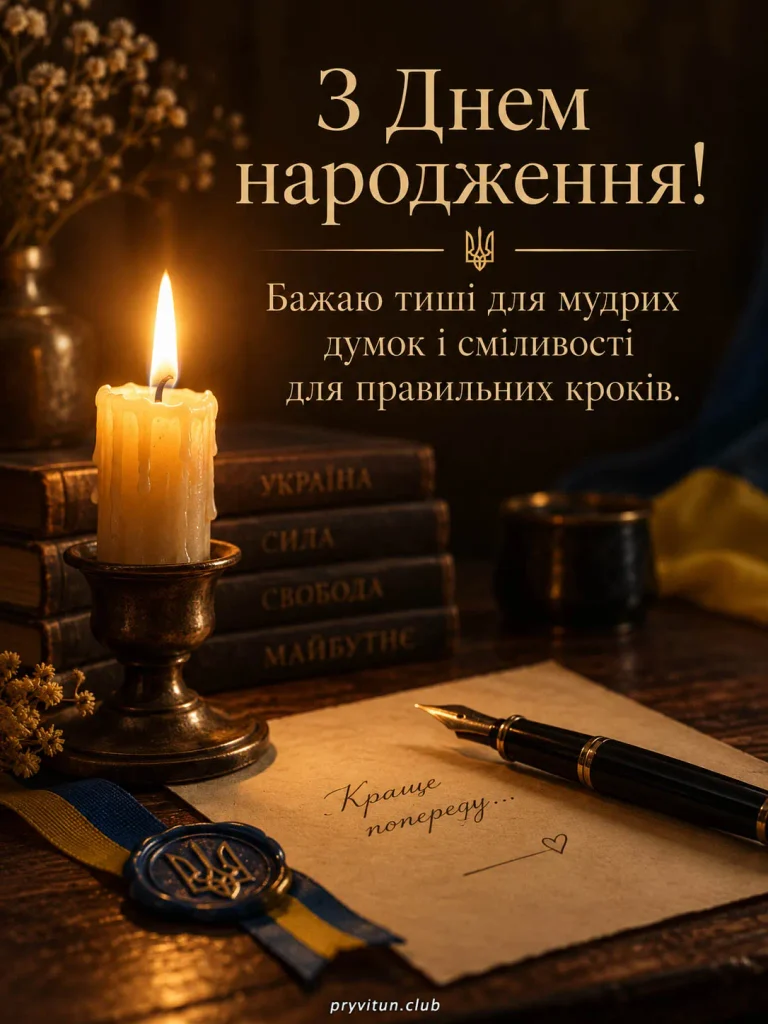 З Днем народження та гармонії в душі