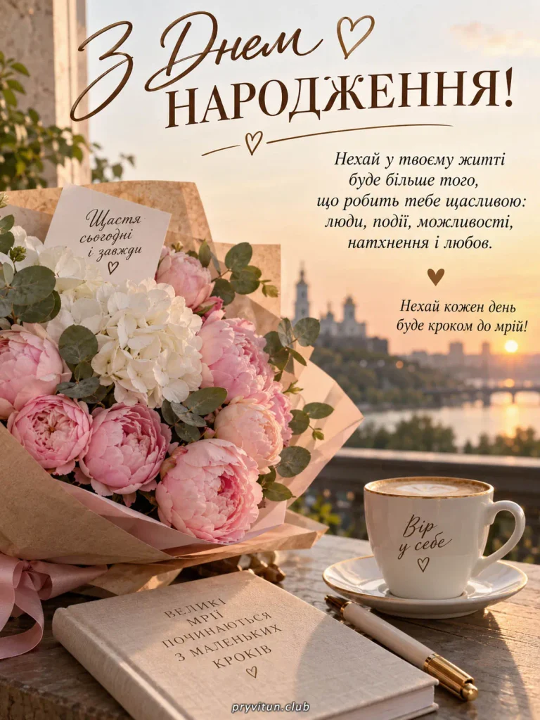 З Днем народження та світлих думок