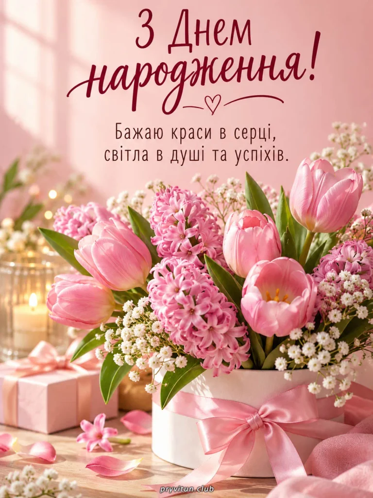 З Днем народження та великих звершень