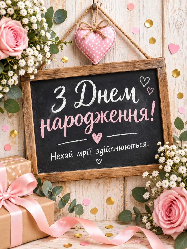 З Днем народження та веселого настрою