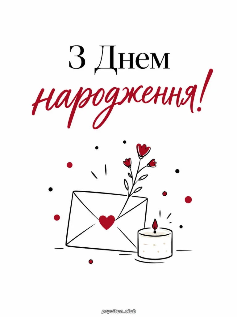 З Днем народження та здійснення бажаного