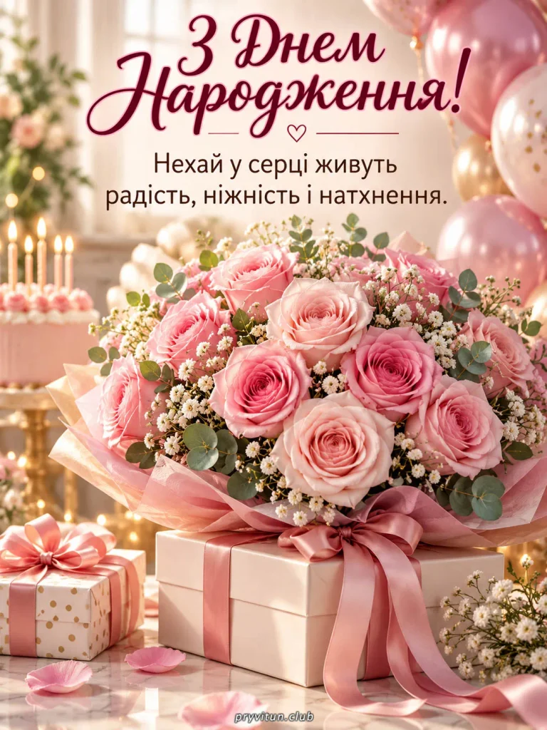 З Днем народження та життєвої наснаги