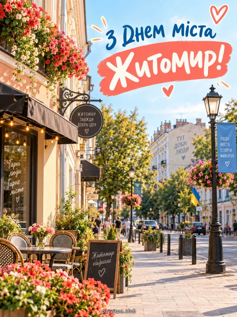 З Днем народження, Житомире