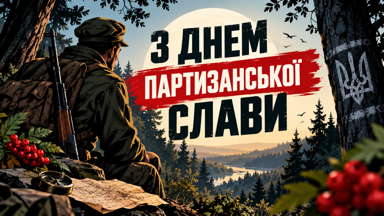 З Днем партизанської слави картинки та слова від душі