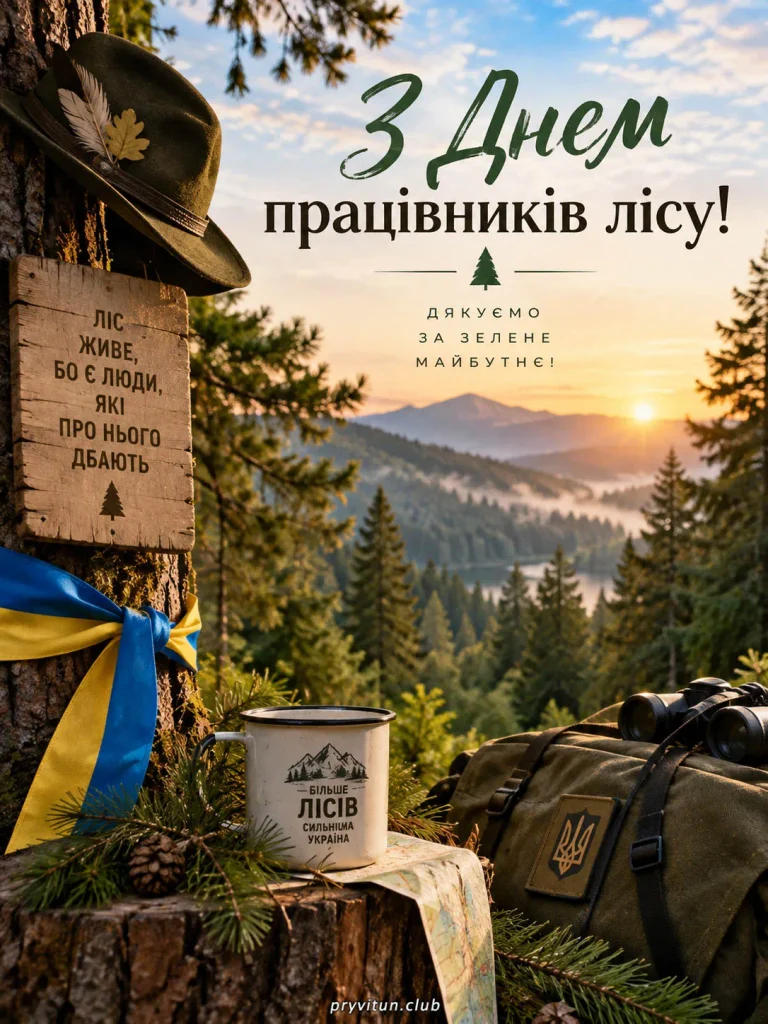 З Днем працівників лісу та нових звершень