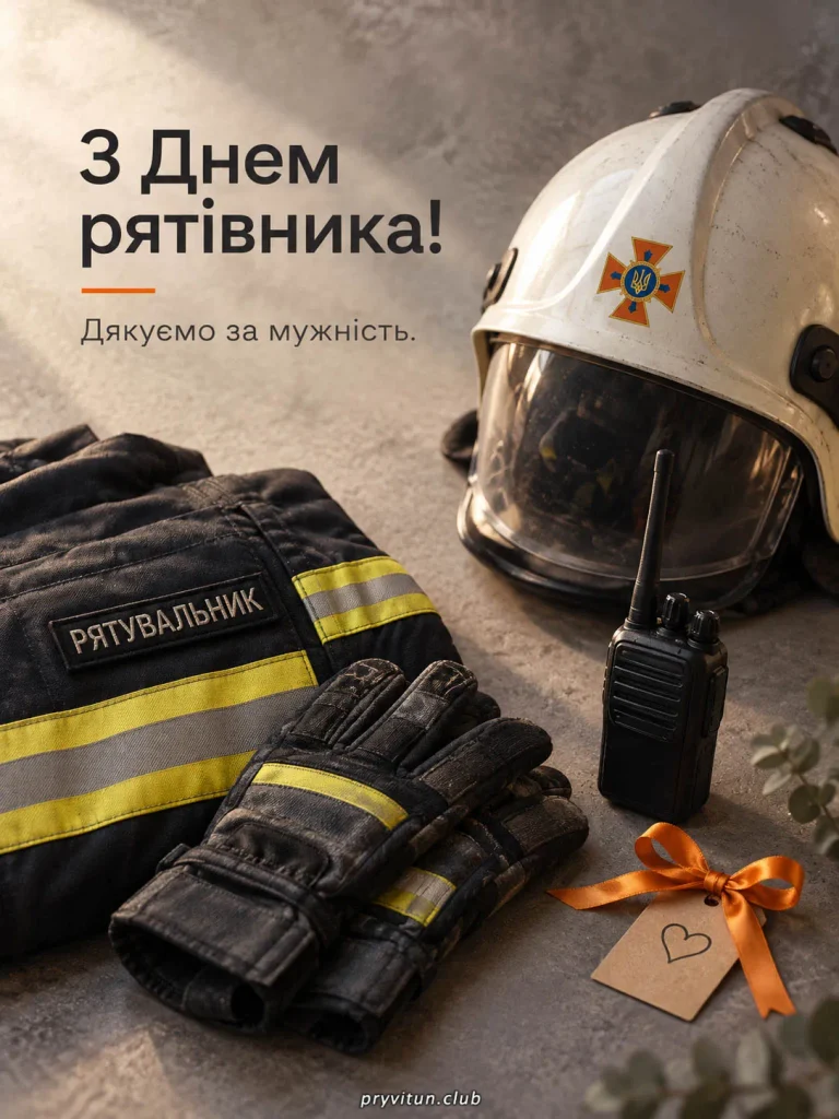 З Днем рятівника та мирного неба