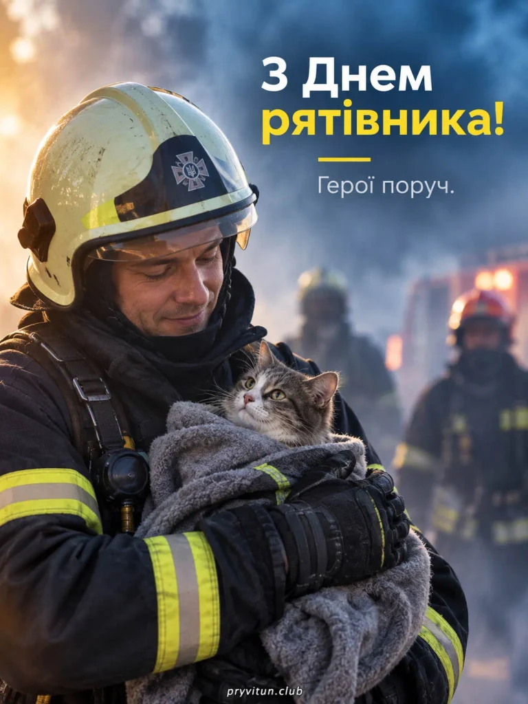З Днем рятівника та щасливого повернення додому